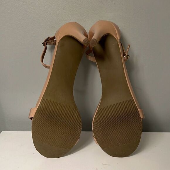 Charlotte Russe Women's Brown Addison Open Toe Strappy Heels Size 9 - Picture 8 of 11